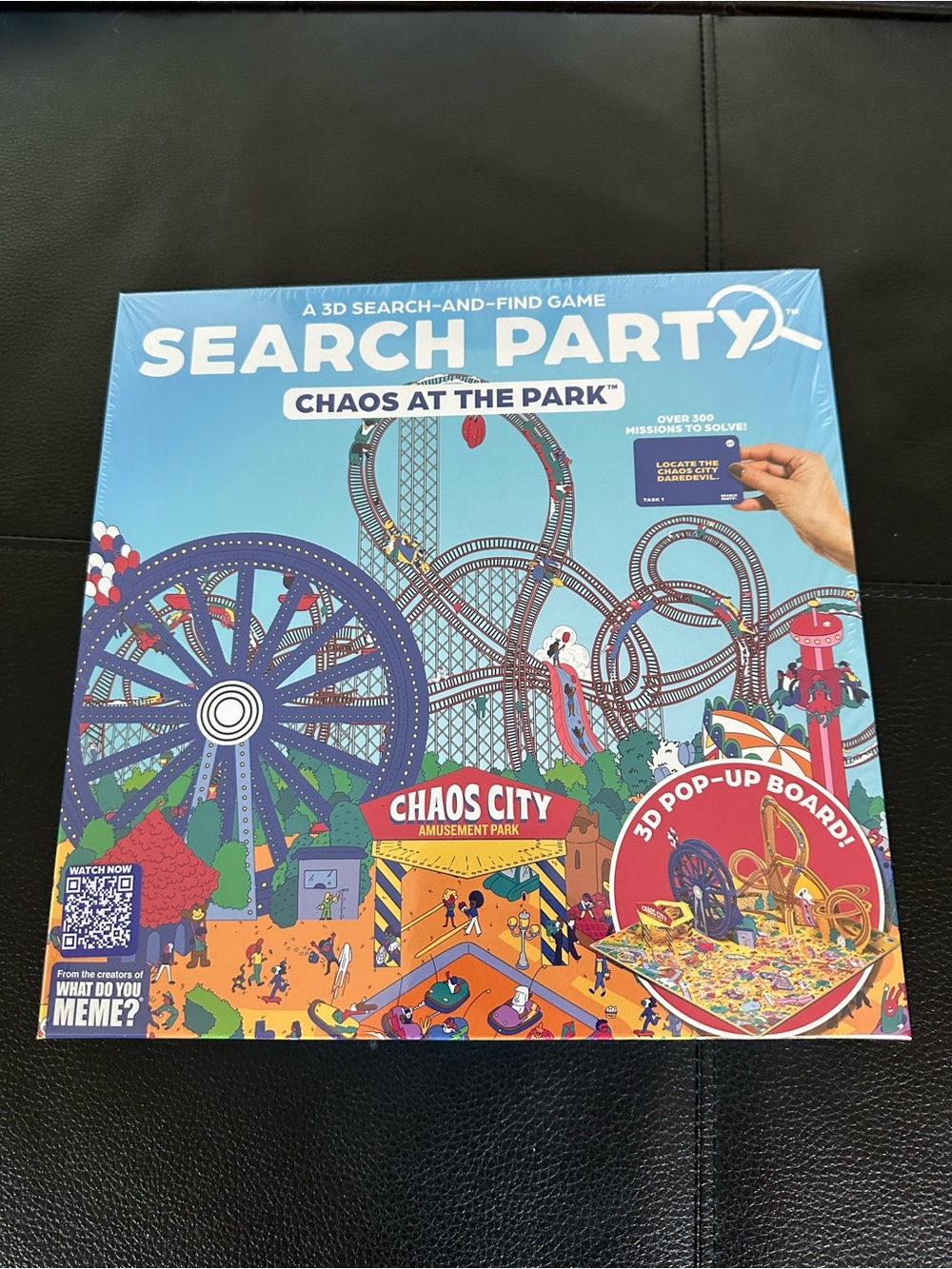 Search Party: Chaos at the Park 3D Search-and-Find Game - sealed. Family fun!